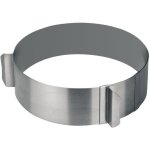 Cercle extensible d : 16  30 x 7 cm - inox