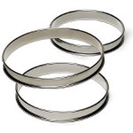 Cercle à tarte haut en inox 26cm - gobel - ustensile à pâtisserie Cercle à tarte haut en inox 26cm - gobel - ustensile à pâtisserie