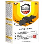 Crales anti - rats et souris 150 g - home defense - action radicale apptant - idale dans les lieux ...