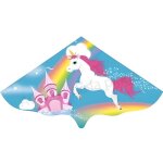 Cerf - volant licorne emma multicolore - disney - pour enfant - facile � utiliser et tr�s stable en vol ...