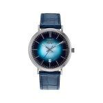 Cerruti 1881 - cra111su03bl - montre homme - quartz - analogique - bracelet cuir bleu