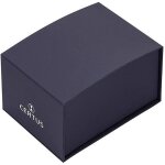 Certus - 610424 - montre homme - quartz analogique - cadran blanc - bracelet cuir marron 252