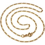 Chaîne 60 cm en or 18 carats. 3. 90gr poids 3x1 lien alternatif. reasa fermer unisexe Chaîne 60 cm en or 18 carats. 3. 90gr poids 3x1 lien alternatif. reasa fermer unisexe