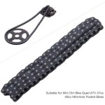 Chane 96 maillons chane t8f 96 maillons en acier pour mini moto cross atv quad 47cc 49cc vlos de poche ...