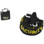 Chane antivol - burg wachter - skm 6 / 60 / ni40 - 60 cm acier carr cment 6 mm cadenas inox marin ...