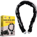 Cha�ne antivol moto / scooter / v�lo �lectrique �10?mm acier c�ment� sans cadenas longueur 120?cm
