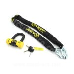 Chaine antivol x. lock 120 avec bloc disque xtrem mini auvray classe sra