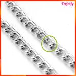 Cha�ne de collier pour chien - akozon - fer - r�sistant aux morsures - soudage sans couture - argent