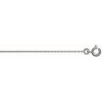 Chane femme argent massif 925 - maille forat - 40cm ou 45cm / 1mm