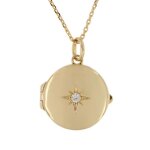 Collier - femme - chaîne et pendentif - goutte - solitaire - cristal - blanc - plaqué or jaune 750 / ... Collier - femme - chaîne et pendentif - goutte - solitaire - cristal - blanc - plaqué or jaune 750 / ...