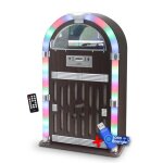 Chaîne hifi jubebox retro 60w avec tourne disque vinyle bluetooth cd fm + télécommande + clé usb 32go ... Chaîne hifi jubebox retro 60w avec tourne disque vinyle bluetooth cd fm + télécommande + clé usb 32go ...