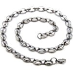Chane homme - maille grain de caf - acier inoxydable - bijoux neuf