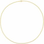 Chane maille cheval en or jaune 18 carats pour homme