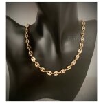 Chane - bijouxia - grain de caf - plaqu or 18 carats - 55 cm - mixte