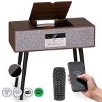 Chaîne stéréo - auna - julie ann - platine vinyle - bluetooth - cd - dab + / fm Chaîne stéréo - auna - julie ann - platine vinyle - bluetooth - cd - dab + / fm