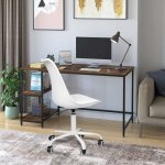 Chaise de bureau blanche - luxstore - chaise de bureau avec roulettes - hauteur r�glable
