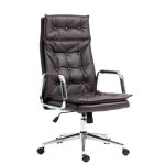 - clp - fauteuil de bureau sotira en v�ritable cuir ajustable et pivotant - array