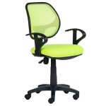 Chaise de bureau pour enfant cool fauteuil pivotant et ergonomique avec accoudoirs sige  roulettes ...