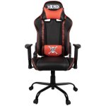 Chaise de bureau gaming - konix - one piece - inclinaison 150° - cuir pvc - noir Chaise de bureau gaming - konix - one piece - inclinaison 150° - cuir pvc - noir