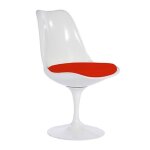 Chaise design rouge - tulipe