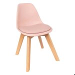 Chaise enfant baya rose - atmosphera createur dinterieur