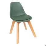 Chaise enfant baya vert clair - atmosphera createur dinterieur