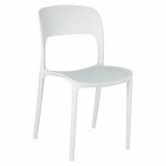 Chaise - flexi - ergonomique - polypropyl�ne - empilable - blanche
