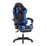 Chaise gaming - fauteuil de bureau gamer ergonomique avec appui - tte et oreiller lombaire de massage ...