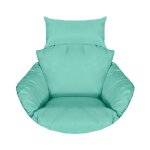Chaise hamac simple - nature & d�couvertes : coussin pour fauteuil suspendu longchi - turquoise