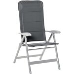 Outsunny - chaise de jardin pliante - aluminium - 75x61, 5x115cm - gris foncé Outsunny - chaise de jardin pliante - aluminium - 75x61, 5x115cm - gris foncé