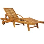 Casaria® chaise longue tami sun en bois dacacia transat avec roues pour extérieur jardin terrasse meuble ... Casaria® chaise longue tami sun en bois dacacia transat avec roues pour extérieur jardin terrasse meuble ...