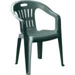 Chaise - piona - r�sine - empilable - vert