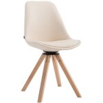 Chaise pivotante contemporaine en similicuir - clp - calais - pieds carrés - confortable Chaise pivotante contemporaine en similicuir - clp - calais - pieds carrés - confortable