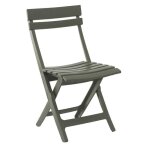 Chaise pliante - grosfillex - miami - forest green - résine Chaise pliante - grosfillex - miami - forest green - résine