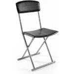 Chaise pliante design noir 5five Chaise pliante design noir 5five