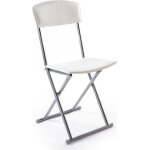 Chaise pliante design crème 5five Chaise pliante design crème 5five