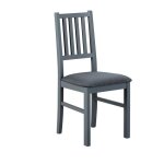 Inter link chaise de salle à manger luzerna 7. 1 set de 2 pièces gris bois massif Inter link chaise de salle à manger luzerna 7. 1 set de 2 pièces gris bois massif