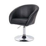 Chaise de salle � manger - d�coshop26 - 04 0002230 - pivotante - hauteur r�glable - cuir synth�tique ...