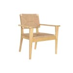 Chaise de salle à manger - naturel - orme et fibre - 1 place - style campagne - 83 x 62 x 84 cm Chaise de salle à manger - naturel - orme et fibre - 1 place - style campagne - 83 x 62 x 84 cm