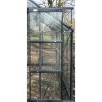 Chalet & jardin kit porte gauche pour serre adossable - anthracite