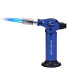 Chalumeau de cuisine - champ - 185 cm - multifonctionnel - bleu - double flamme r�glable