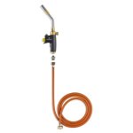 Chalumeau  gaz tuyau 2m connexion directe sur bouteille gaz flamme rglable piezo kemper