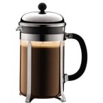 Chambord - cafetire  piston bodum 12 tasses 1. 5 l acier inox