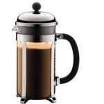 Chambord - cafetière à piston bodum 8 tasses 1. 0 l acier inox Chambord - cafetière à piston bodum 8 tasses 1. 0 l acier inox