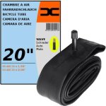 Chambre a air velo 20 x 150 - 200 (40 / 54 - 406) valve schrader 35mm vtt bmx route