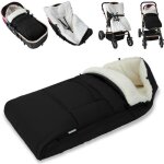 Monzana� r�ducteur de lit b�b� noir chanceli�re universelle pour poussette landeau ou siege auto nid ...