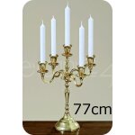 Chandelier 5 flammes victoria doré 77 cm Chandelier 5 flammes victoria doré 77 cm
