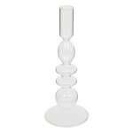 Chandelier en verre h22cm transparent - atmosphera createur dinterieur