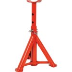 Chandelle pliable - carpoint - 2 tonnes - rouge - hauteur réglable - charge maximale 2000kg Chandelle pliable - carpoint - 2 tonnes - rouge - hauteur réglable - charge maximale 2000kg