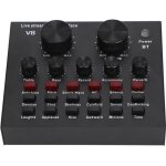 Changeur de voix audio processeur deffets vocaux rechargeable pour tlphone pc